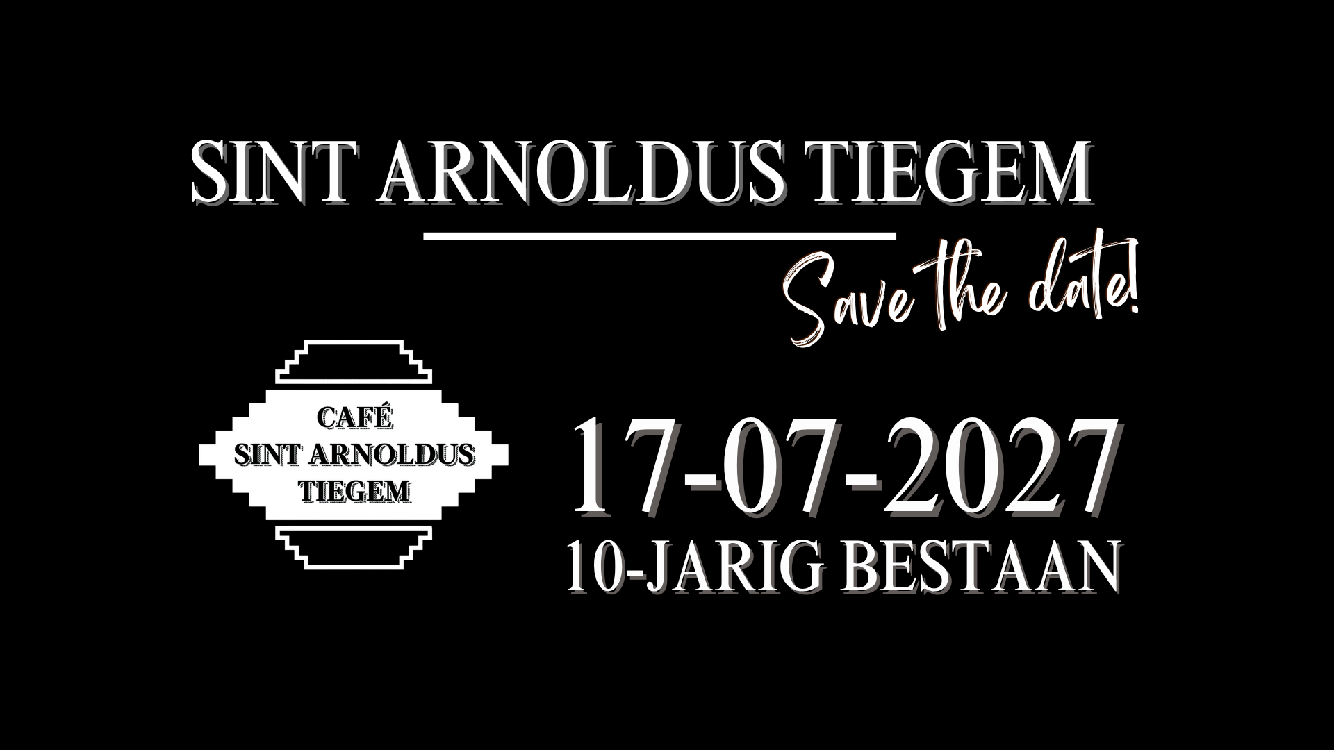 Sint Arnoldus Tiegem - 10 jaar - Save the date!